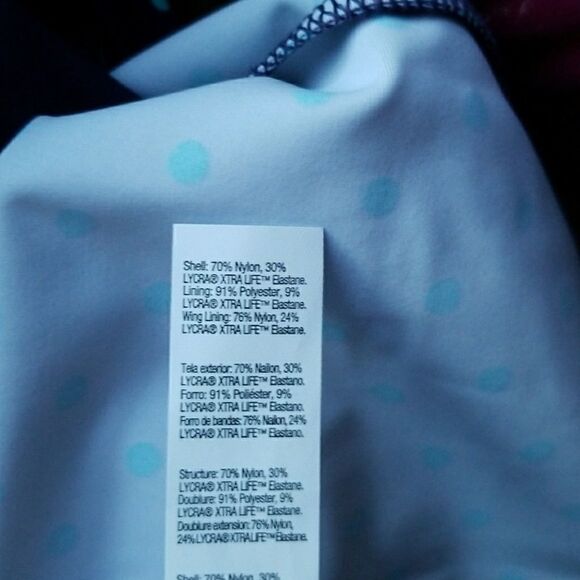 spanx Dresskini Swim Top Polka Dots - Picture 8 of 8